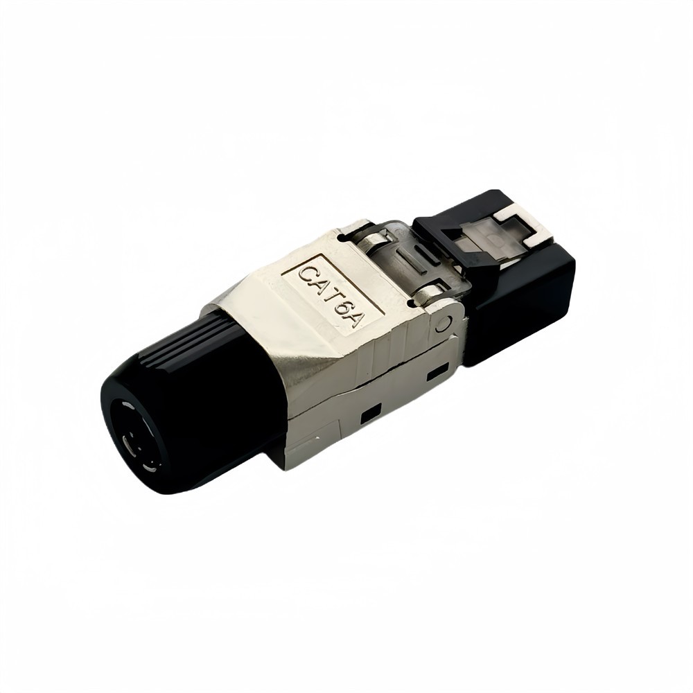 CAT6A屏蔽水晶頭